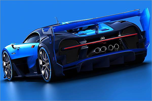 Видео Bugatti Vision Gran Turismo Concept