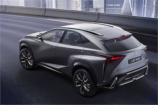 Видео Lexus LF-NX Concept