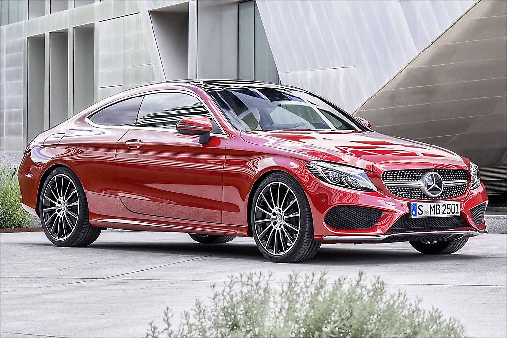 Mercedes-Benz C-Class Coupe, 1024x683px, img-1